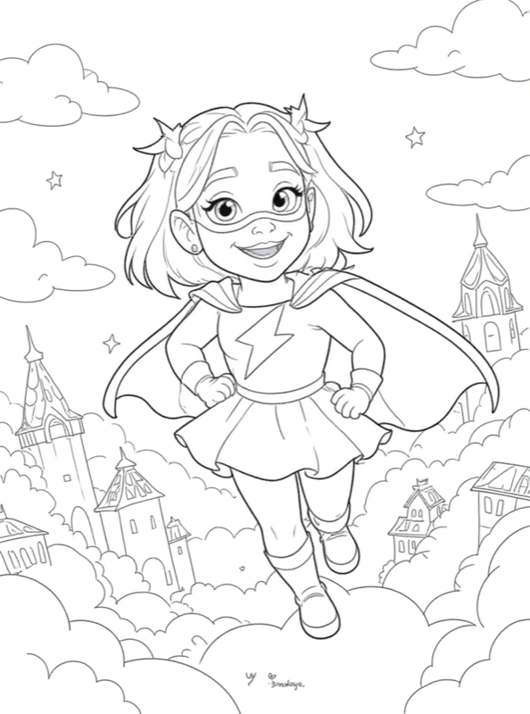 Kenzie superheroes page